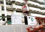 2000 kg Single / Double Cage Construction Material Material Lift Elevator SC200
