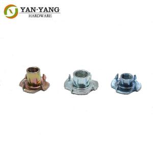 China Furniture Accessory Non-standard custom Four claw nut screw factory