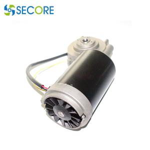 China 220V Brushed Permanent Magnet DC Motor Worm Gearhead 60rpm For Oil Extraction Machine factory