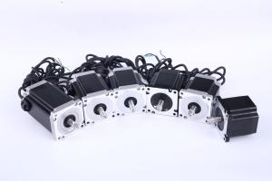 China NEMA34 126MM Body Length 2Phase 4.2A 10.5NM 86BYGH126-4208 Hybrid Stepper Motor For Laser Cutter factory