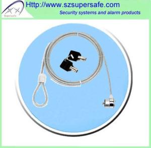 China Universal safety lock cable laptop lock with keys factory