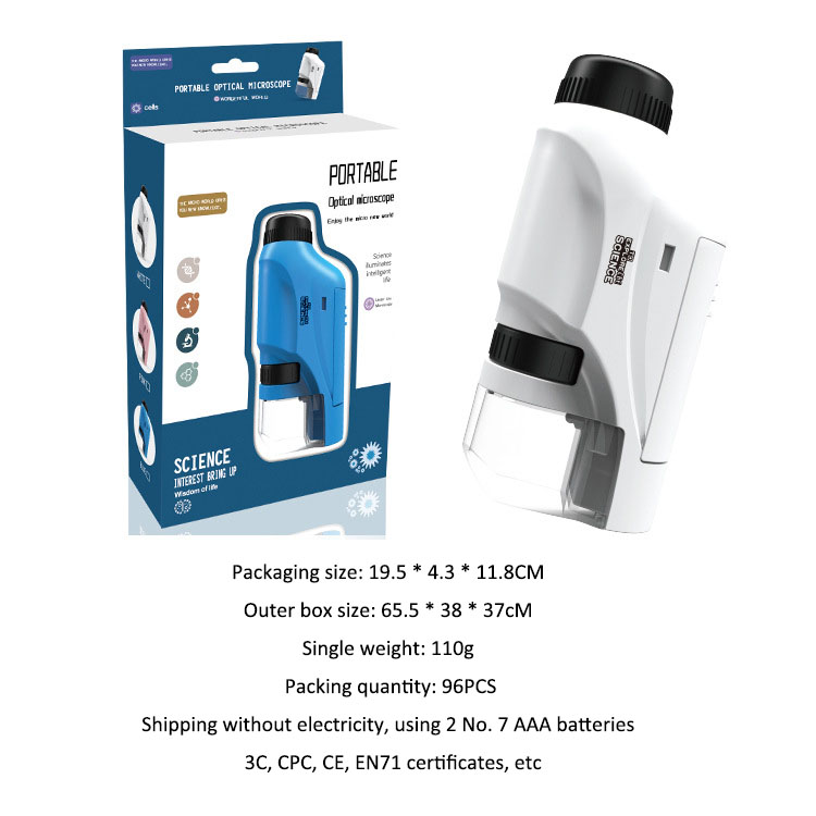Discover the Fascinating World of Science with Children's Portable Microscopes Ages 5-7