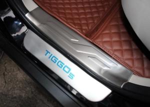 China Auto Accessories Illuminated Door Sills CHERY Tiggo5 Side Door Sills Scuff Plate Trade factory