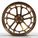 Staggered Bronze 1Piece Forged Rims 20x9.5 And 20x10.5 For 2015 F06 BMW M6 Gran