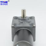 TJW58FX PMDC DC Worm Gear Motor With Encoder 100rpm ISO9001