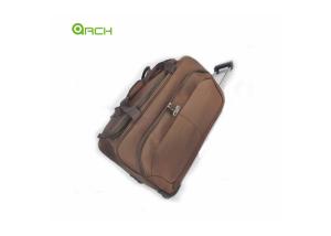 China Rolling Luggage Bag Wheeled Duffle with One Front Big Pocket factory