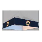 14ft 20ft Rectangular Overhead Hanging Trade Show Signs Ceiling Banners