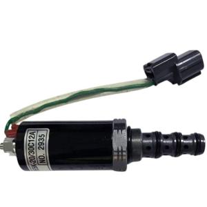 China Excavator Electric Parts Kobelco Travel Straight Solenoid Valve YN36V00004F2 factory
