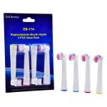 Eb-17A Soft Bristle Electric Toothbrush Round Head Replacement For Oral B