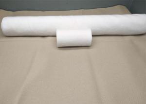 China Double Side Brushed Cotton Flannel White And Dyed For Medical , Chemical , Hospital factory