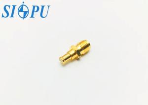 China SMA Female to MCX Male RF Coaxial Adapter – Brass, Gold Plated (SMA(K)–MCX(J)) factory