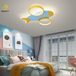 Creative Cartoon Aircraft Eye Protection Led Ceiling Light For Bedroom Room