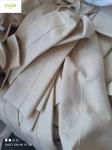 Customized High Temperature 550GSM Nomex Aramid Filter Sleeves For Dust Industry