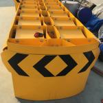 Q235 Q345 Galvanized Powder Coated Road Safety Highway Guardrail Crash Cushion