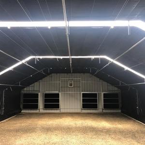 China BAOLIDA Automatic Blackout Greenhouse Hydroponic Inner Shading factory