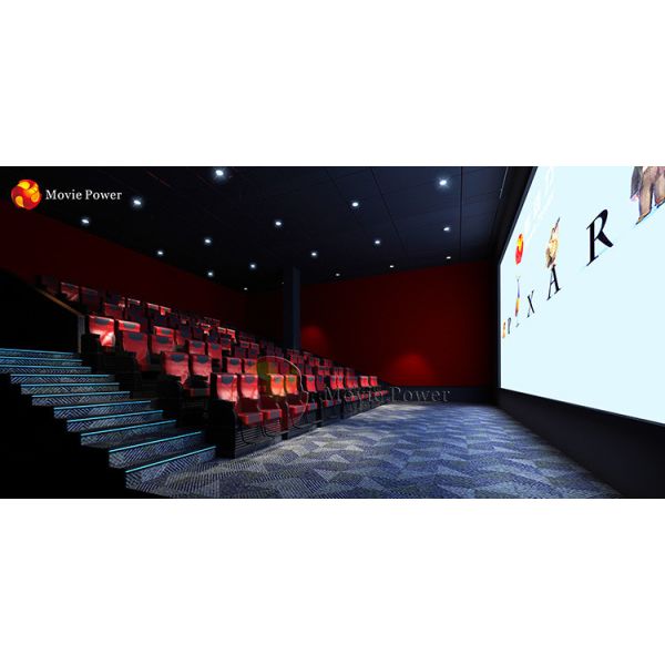 China Power Immersive Electric Leather Chair Amusement 5D Movie Theater factory