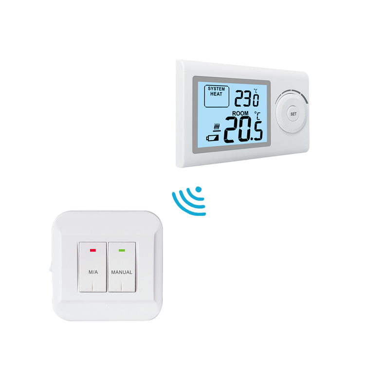 China 868MHZ Control Room Non-programmable Thermostat Efficiency in B2B Purchases and Design on sale