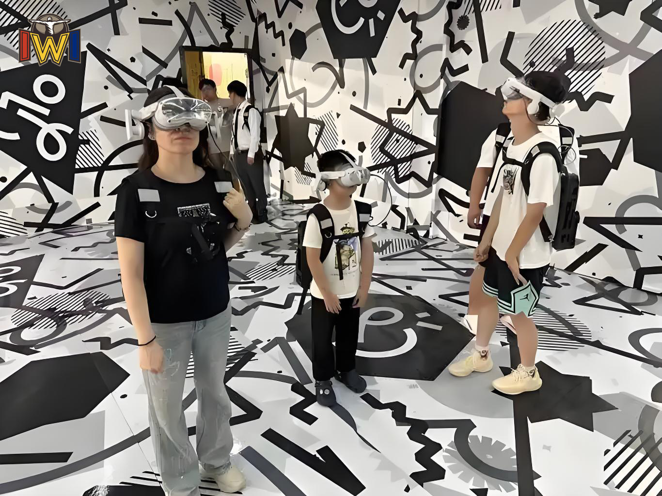 XR Arena Location Based VR Space Game with Special Effects