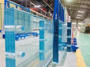 China 10mm Fire Rated Safety Glass factory