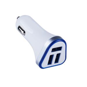 China 3USB4.8A car charging multiple vehicle mobile phone charger loudspeaker charging head factory