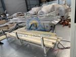 3'' Rectangular WPC/PVC Solid Wooden Door Frame Profile Making Extrusion Machine