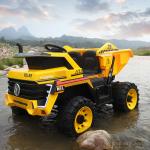 Unisex 4X4 Electric Car On Ride For Kids Rechargeable Battery Truck Gender