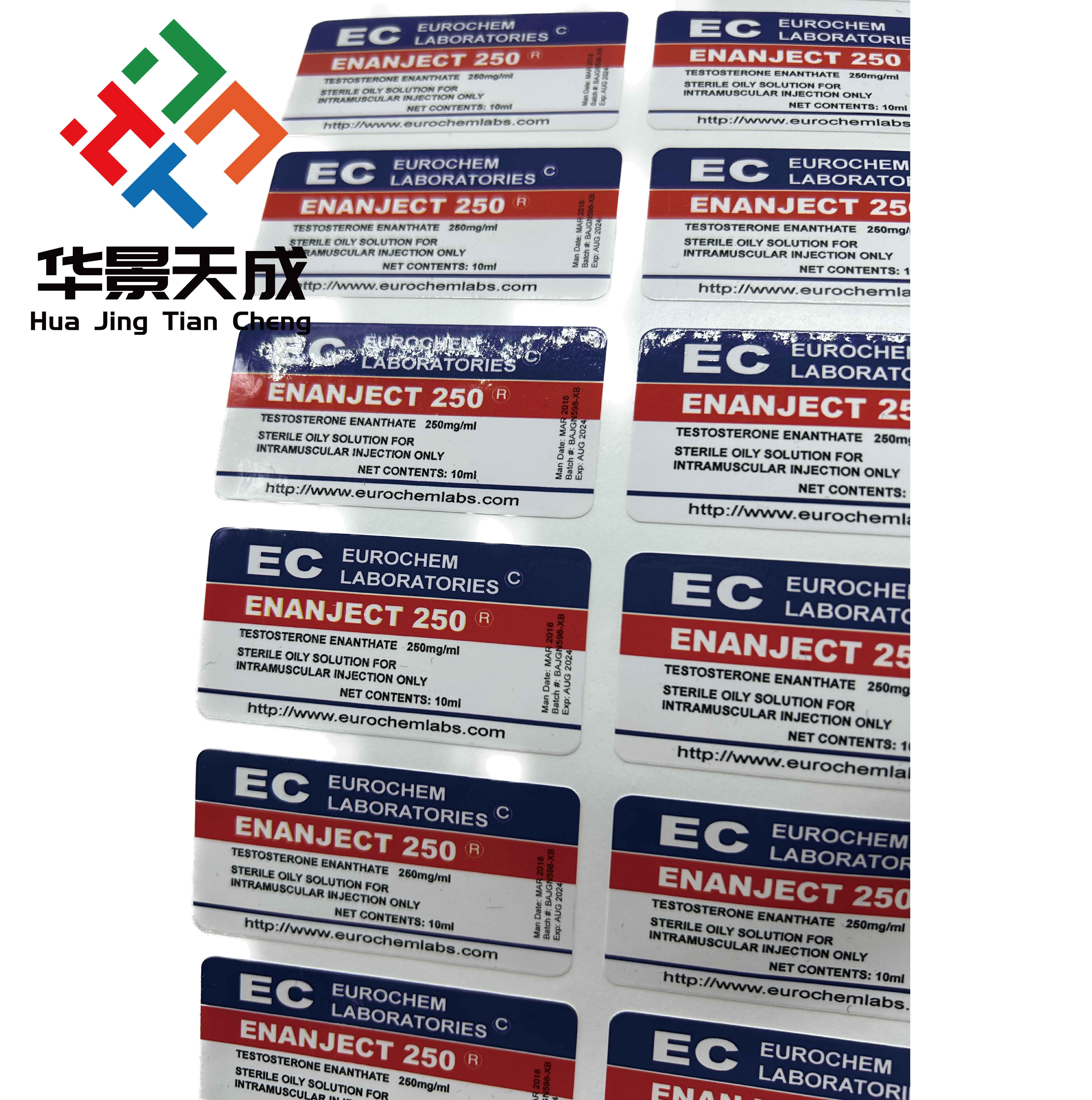 Tren Ace 10ml Vial Labels Injectable Test Vial Labels