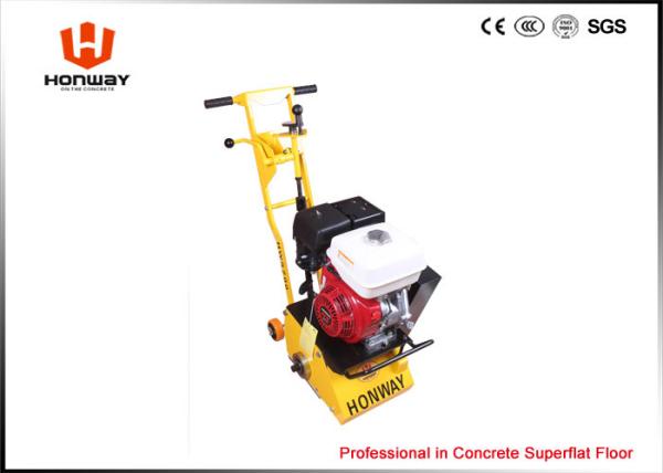 Upright Concrete Grooving Equipment , Walk Behind Asphalt Planer Energy