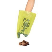 China Lightweight Yellow Disposable Pet Waste Bags LF-DISP-007 No Pollution factory