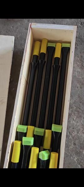 Hexagonal 22mm Plug Hole Integral Drill Steel Or Rock Drill Rod For Quarry