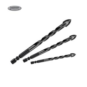 China Quick Release Hex Shank Tungsten Carbide Drywall Drill Bit For Glass Metal factory