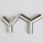 Guaranteed Stainless Steel304 316 Pipe Fitting 45degree Tee Y Type Tee with