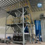 High Efficiency PLC Control Dry Mix Powder Mortar Mixing Plant Wall Putty Sand