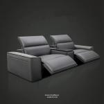 BN Italian Minimalist Coffee Table Functional Sofa Combination Electric Smart