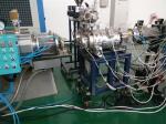 Three Layer LDPE Water Drainge Pipe Production Line , Pipe Extrusion Machine 75