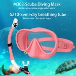 Adult full Seaview Snorkel Mask Set Diving Gear For Glasses Wearers
