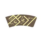 10oz Paper Cup Fan For Disposable Hot Beverage Custom Logo