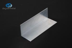 China Mill Finish Aluminum Angle Profiles Extrusions 1.5mm Thickness SGS Approved factory