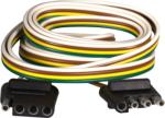 1.9m 2.7m 3.6m Truck Trailer Cable Coiled High Strength PVC Material