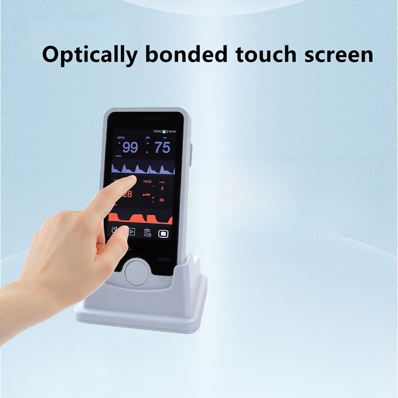 Touch Screen Pet Health Monitoring Devices Veterinary Grade Pulse Oximeter 24/7 Monitoring