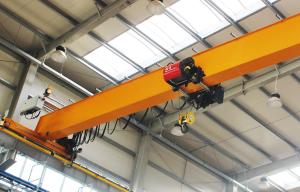 China European Standard EOT Single Girder Overhead Crane With A3-A4 Working Duty factory