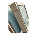 Customized Aluminum Glass Frosted Shower Single Glass 8mm