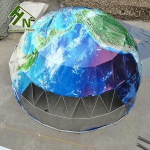 China Outdoor Large Diameter 10m Spray Painting Geodesic Dome Tent For Events factory