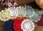 Multi Round Hand Made Crochet doily/placemat coasters/placemat set/shabby chic