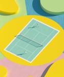 Slip Resistance Interlocking Sports Flooring Tiles Multi Sports Basketball Court