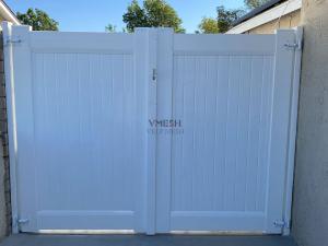 China 6 Feet*8Feet Square Post Affordable Vinyl Fencing For Backyards factory