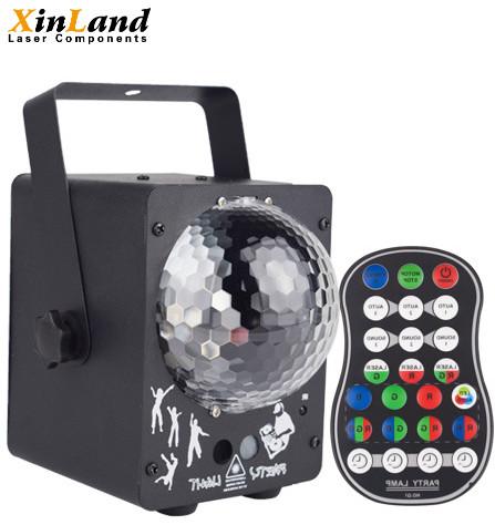 LED Laser Stage Light Projector With Remove Control Laser Stage Lighting Voice