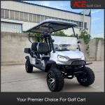 35km/h 48V Electric Golf Cart Rack And Pinion Steering 6x8V Onboard Charger