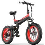 1kw 20 Inch Fat Tyre Electric Bike 30-50km/H Max Speed 70-80 Nm Torque