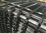 Hot dipped galvanized steel tubular fence panels 1.8m height x 2300mm width